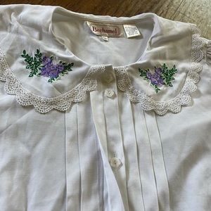 Peter Pan collared shirt